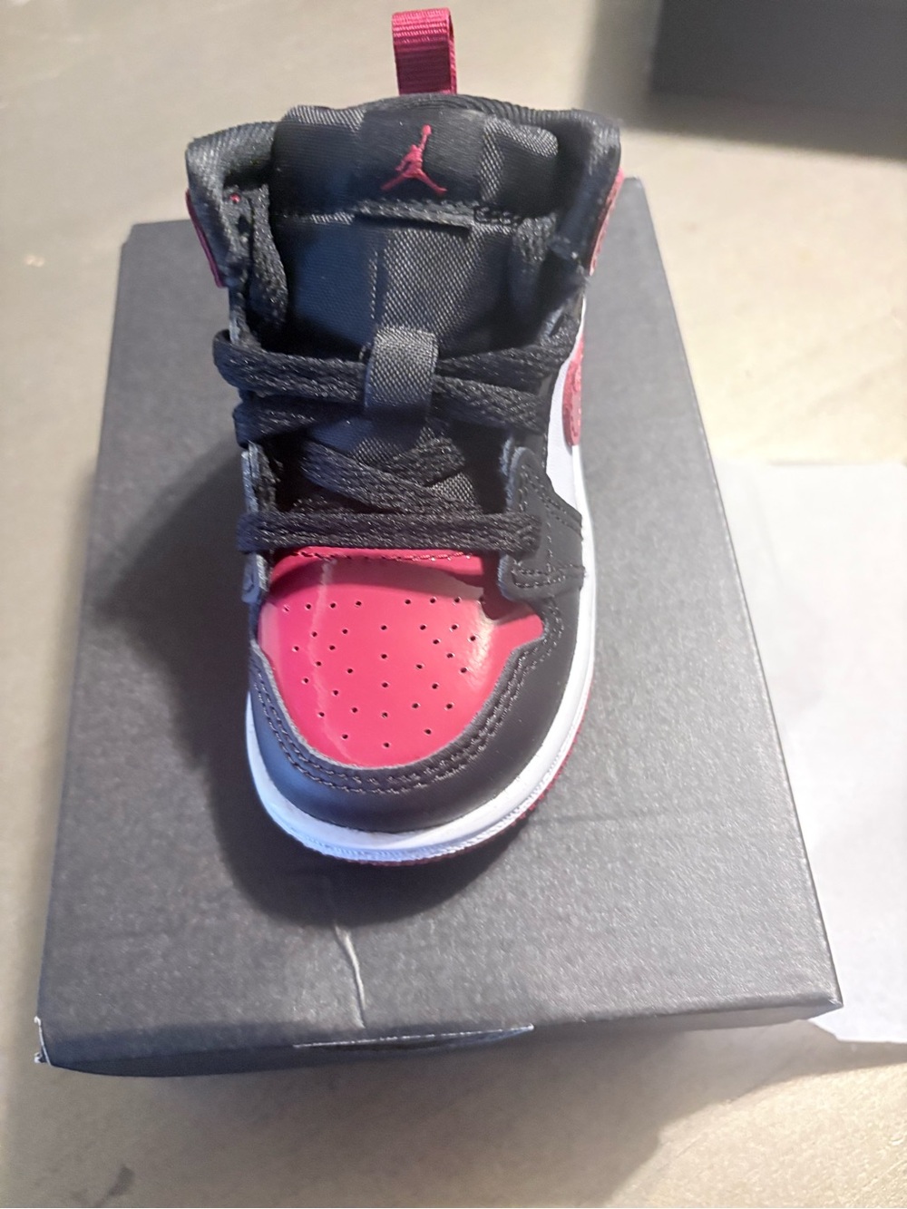 Jordan Kids High-Top Sneaker - Black/Red/White